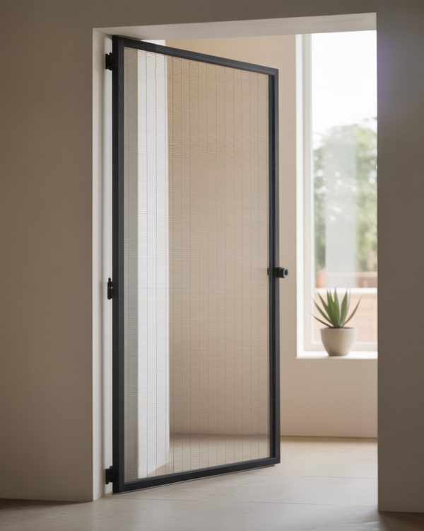 Barrier Free Mesh Door